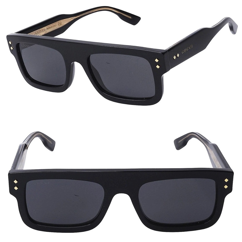 Gucci Eyewear Logo Print square-frame
Sunglasses